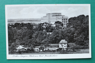 AK Fürth / 1930-1940er Jahre / Städtisches Krankenhaus / Häuser Gebäude Gärten / Architektur